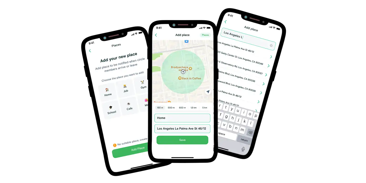 Screen from the Number Tracker app.