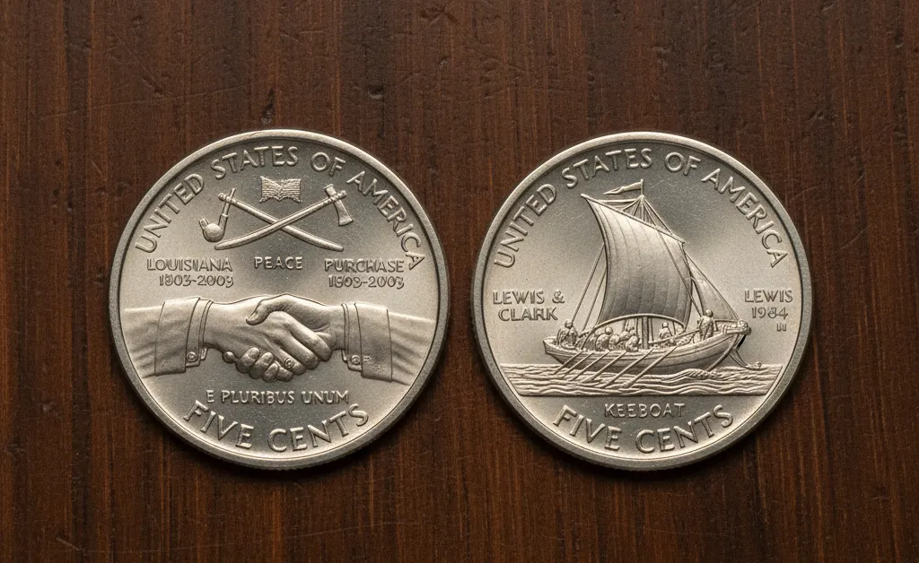 The 2004 Jefferson Nickel coins
